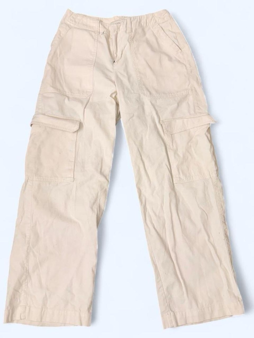 Universal Thread Off-White Zip-Front Pants